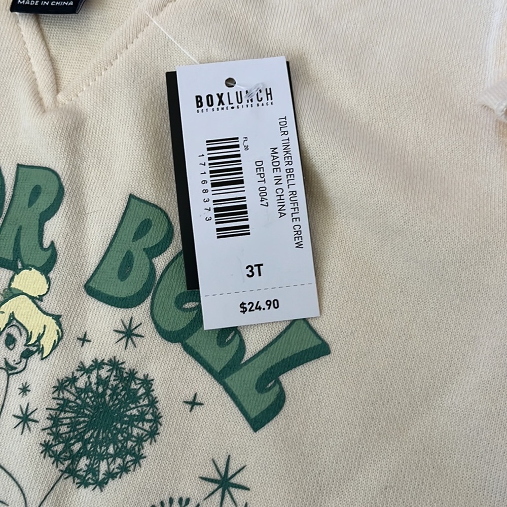 Disney our universe tinker bell small & mighty crewneck - Picture 4 of 6